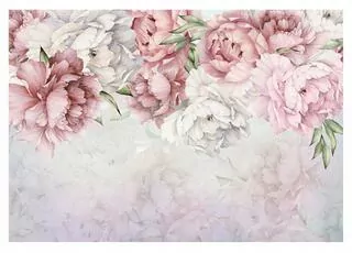 Fototapeta FLOWERS 3D PIONIES Spálňa 368x254